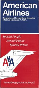 save 25% Buy 4 308AA American Airlines system timetable 9/6/95 