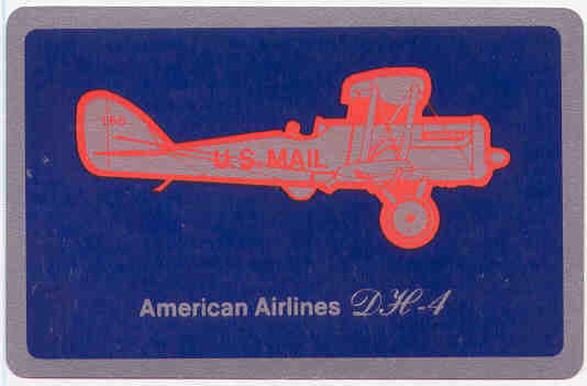 Vintage Full Deck American Airlines Playing Cards US Playing Card Co