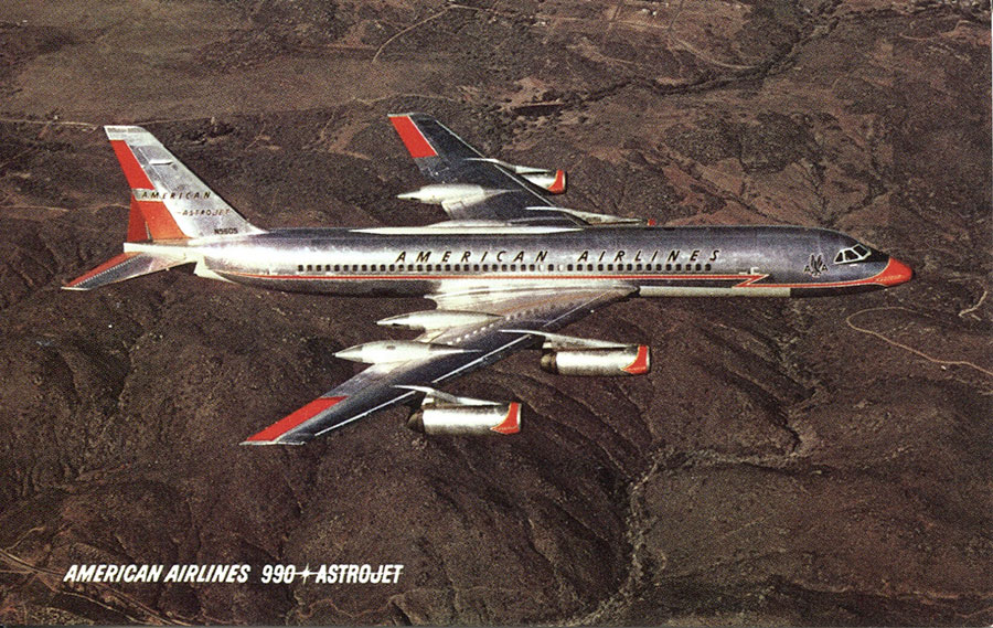 Sz-16-American-Airlines-Convair-990,-A-I,-MGGoldman-Coll'n