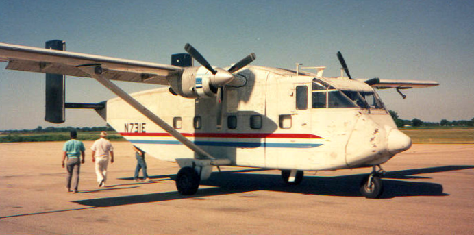 AIR CARGO CARRIERS SHORTS SC-7 SKYVAN, N731E