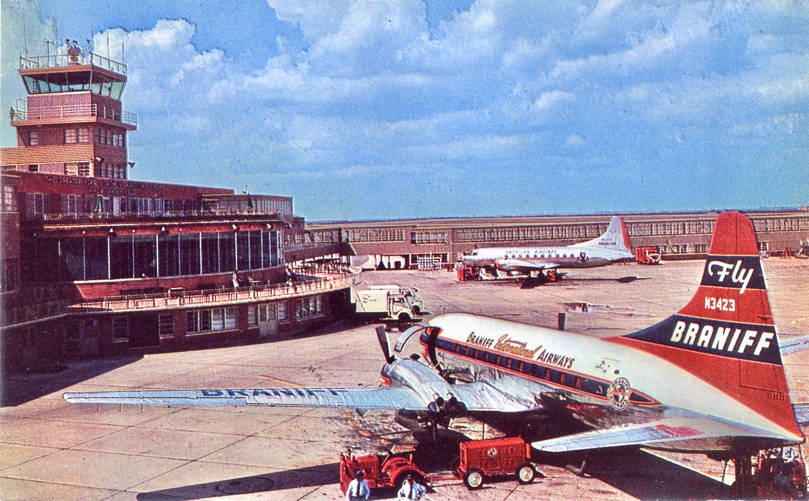 Airplane Postcards Tor Air Airlines Curtiss C-46C Super Commando